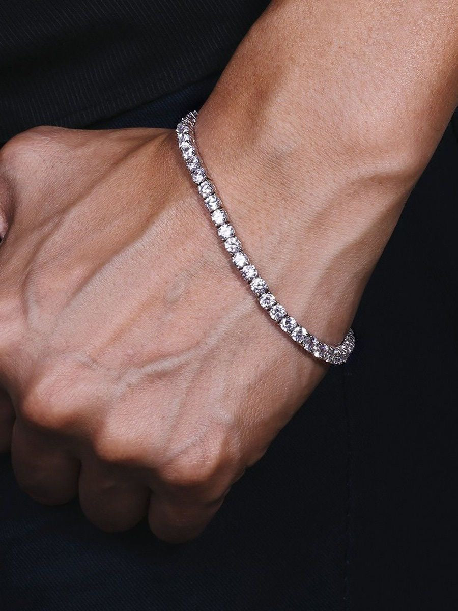 mens diamond bracelets