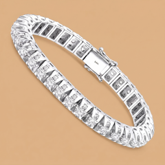20cent Unisex Labgrown Tennis Bracelet