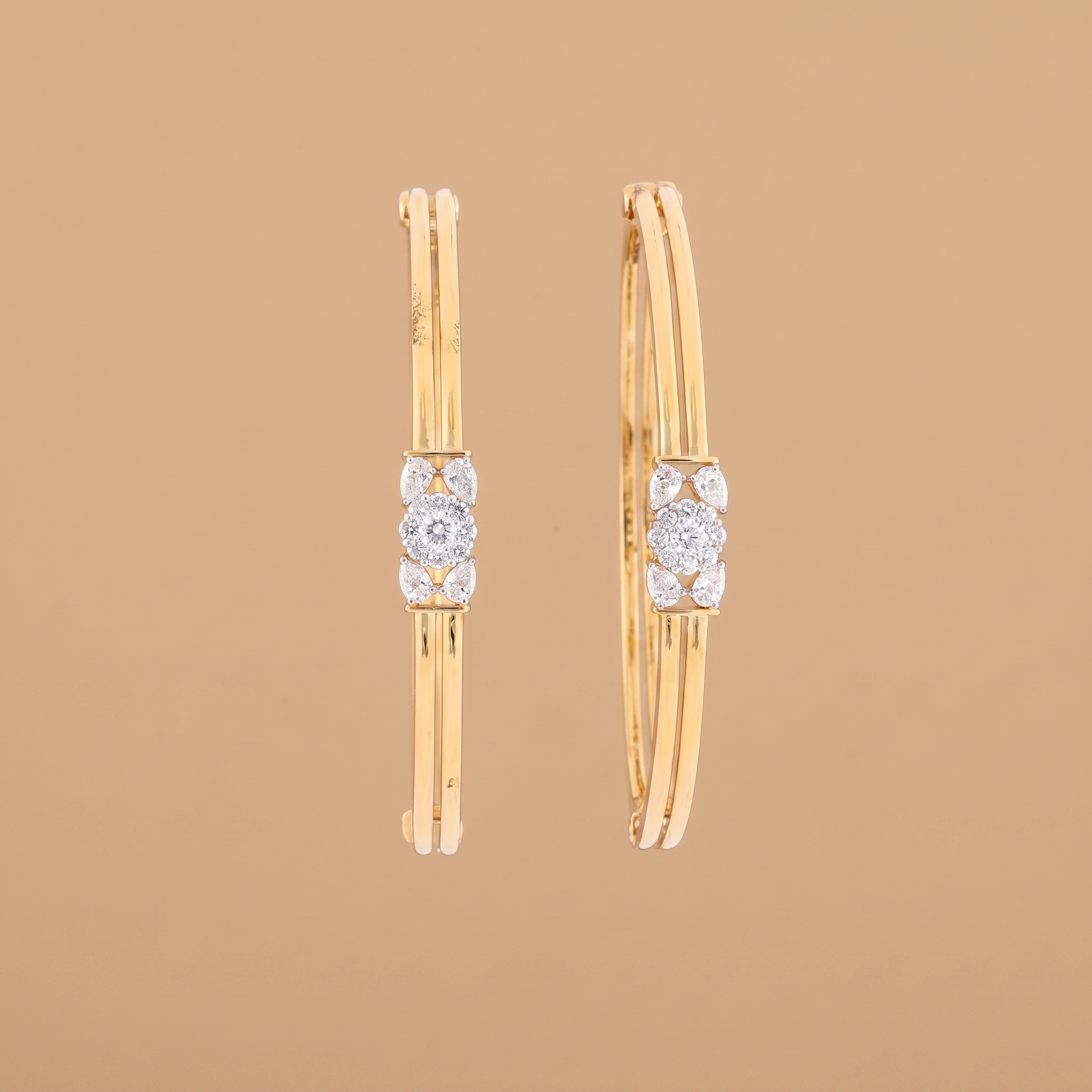 Everyday Labgrown Tikda Bangle Pair