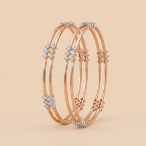 5cent Labgrown Diamonds Everyday Bangle Pair