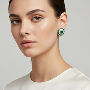 Glory in Green Earrings