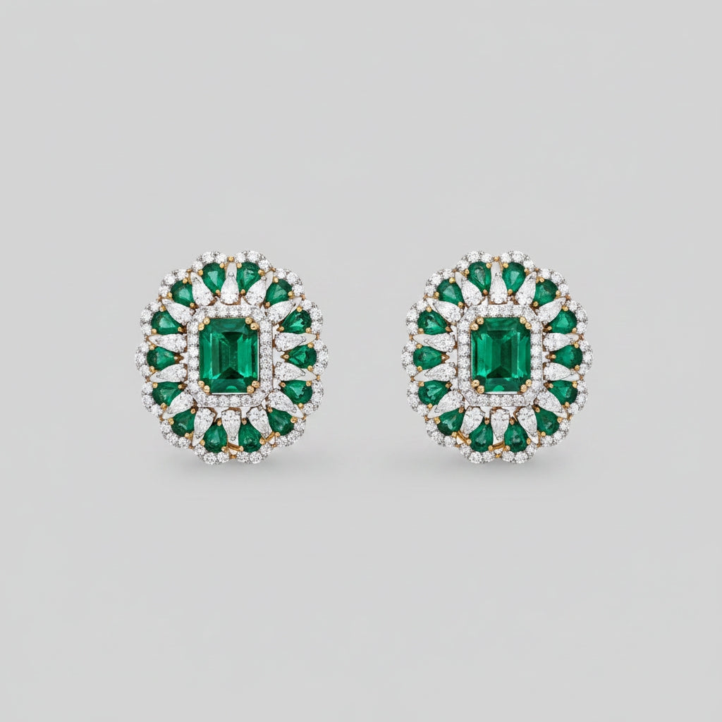 Glory in Green Earrings