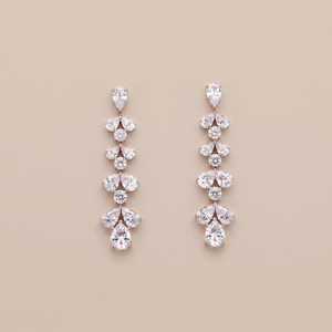 Royal Dangling Diamonds Earrings