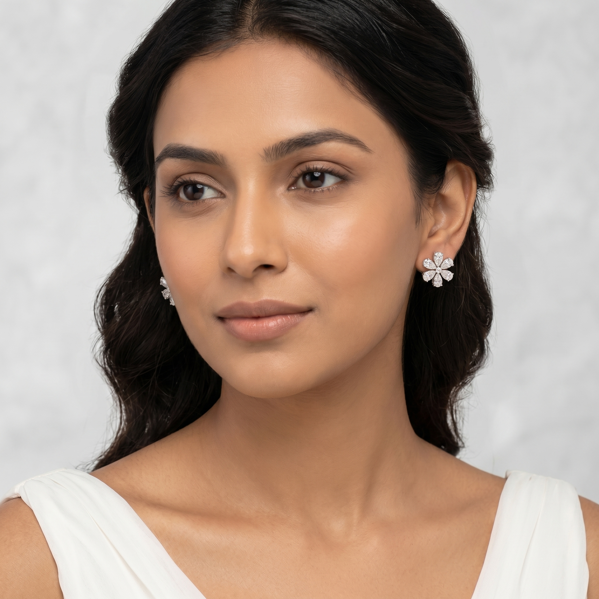 Flower of Sparkle Earrings