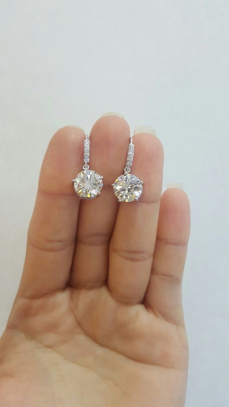 lab grown diamond studs earrings