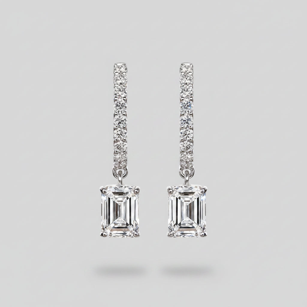 Emerald Hanging Earring