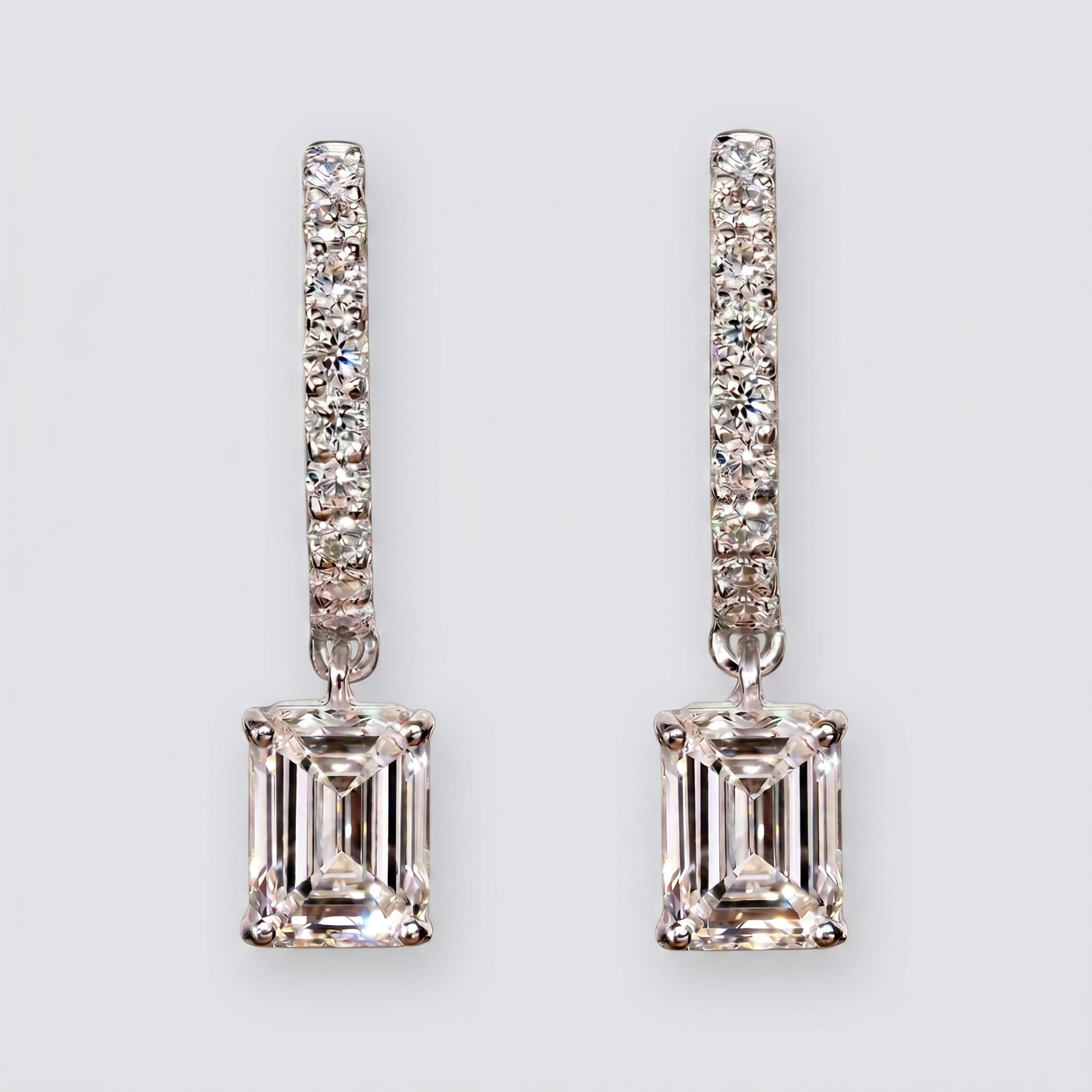 Emerald Hanging Earring