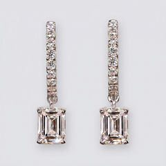 Emerald Hanging Earring