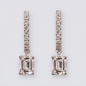 Emerald Hanging Earring