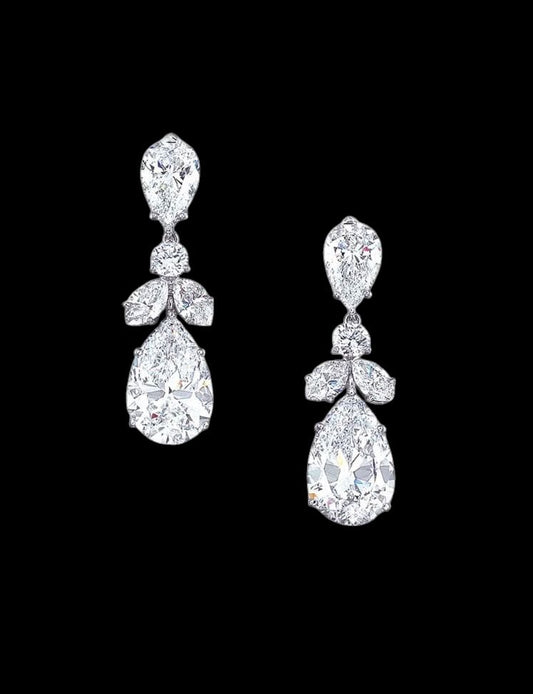Crystal Dewdrop Earrings