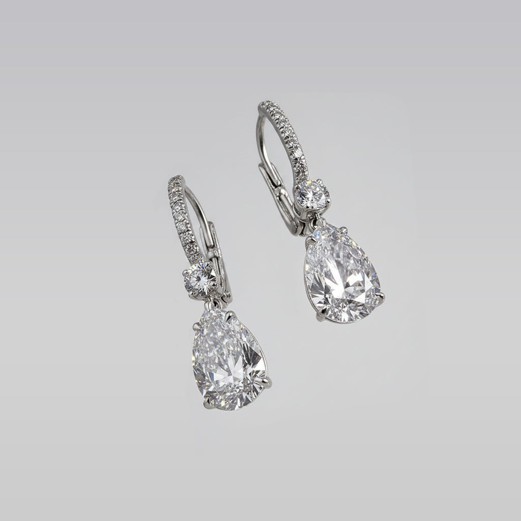 Sparkling Drop Earrings