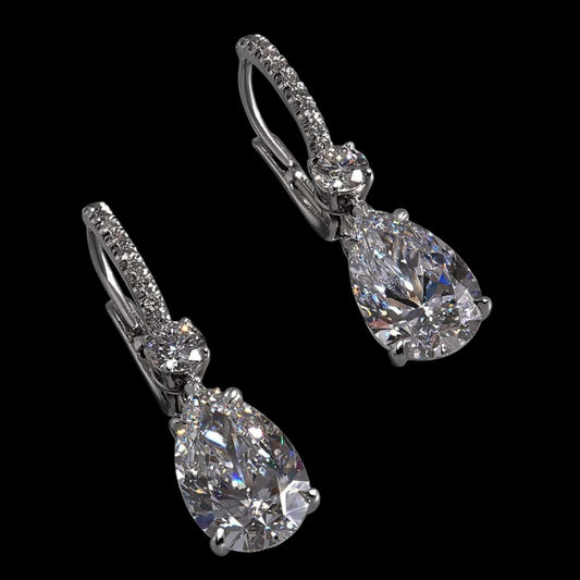 Sparkling Drop Earrings