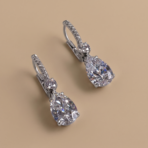 Sparkling Drop Earrings