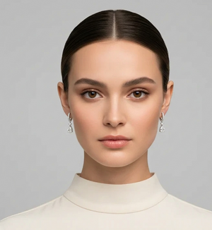 Sparkling Drop Earrings