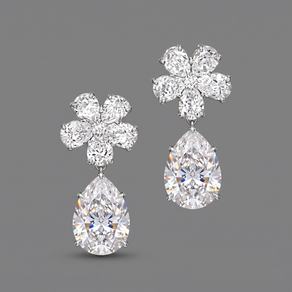 Shining Blossom Earrings