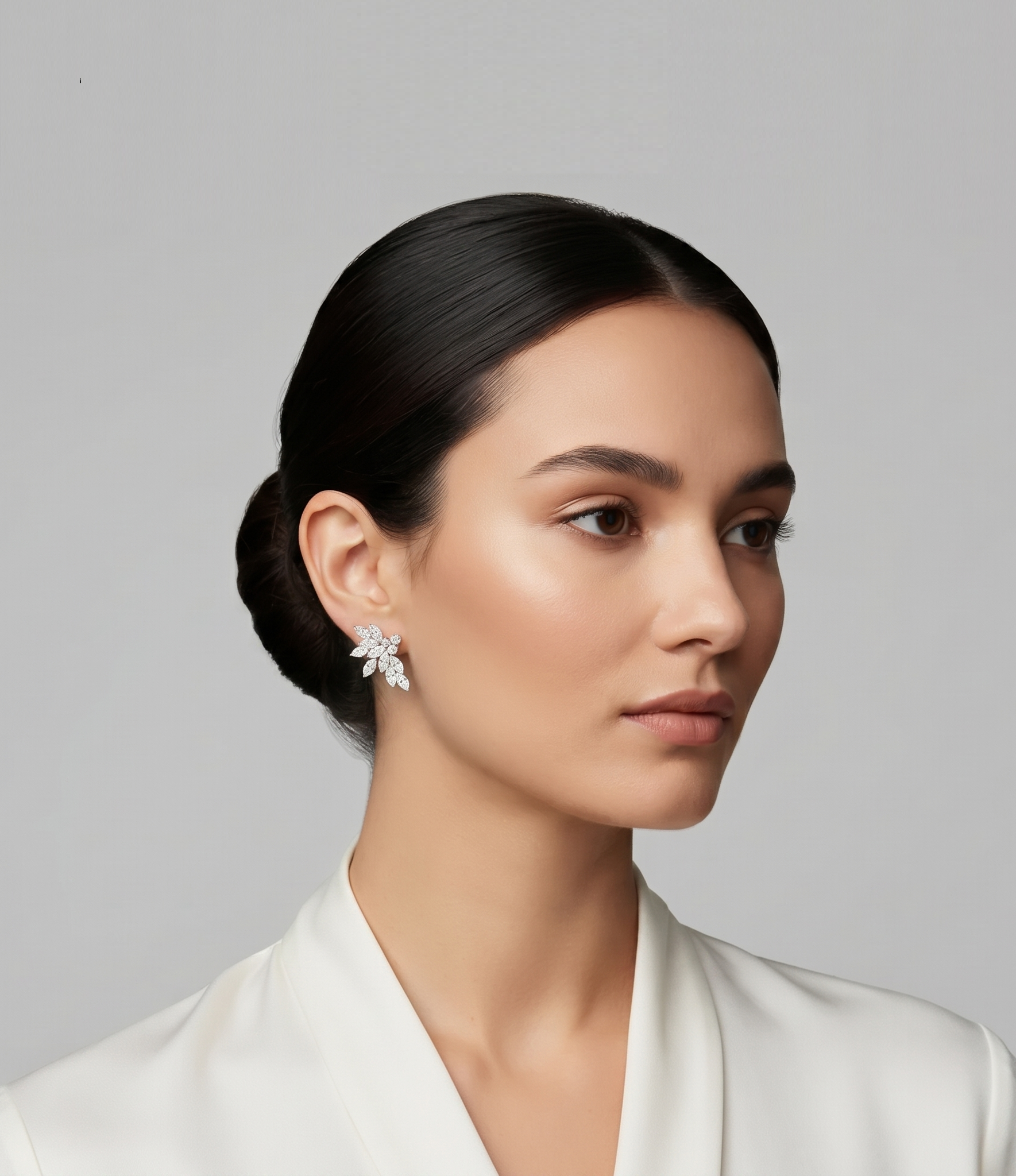 Marquise Abstract studs