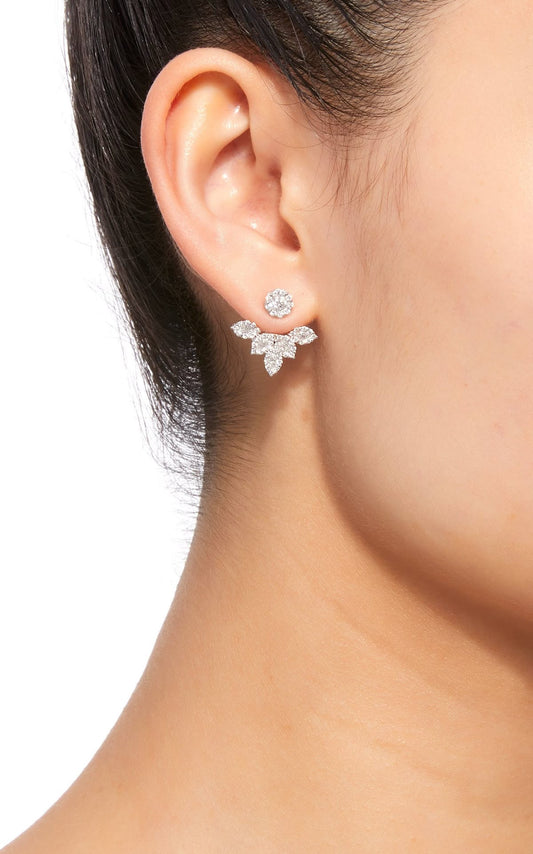 Classic Round Drape Earrings