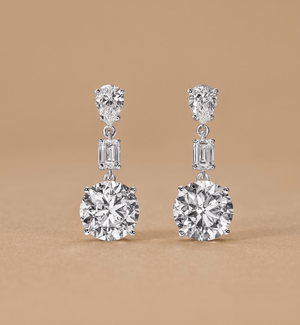 Gleaming Trio Earrings