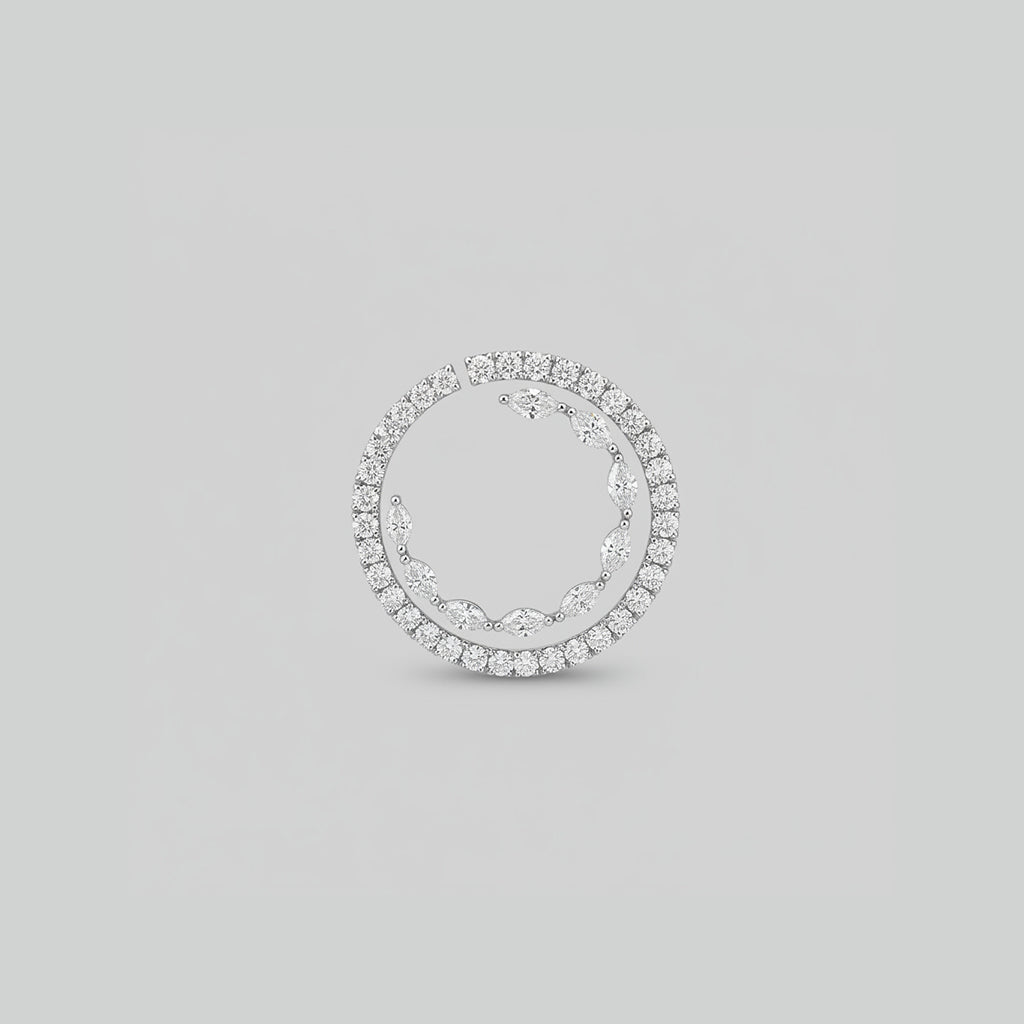 Dazzling Circles Earrings