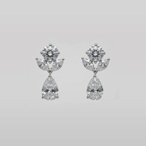 Floral Charm Earrings