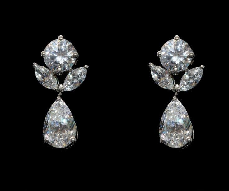 Floral Charm Earrings