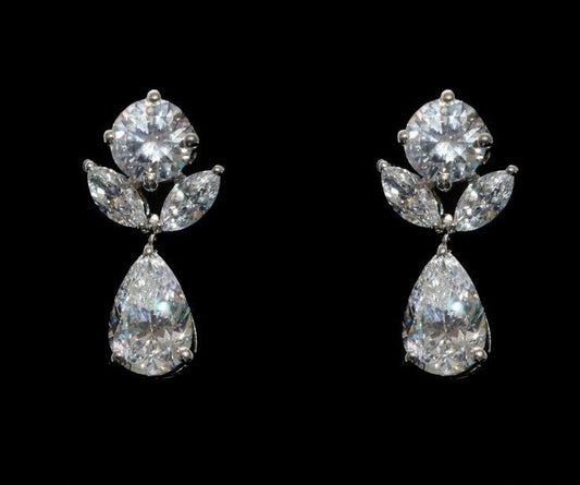 Floral Charm Earrings