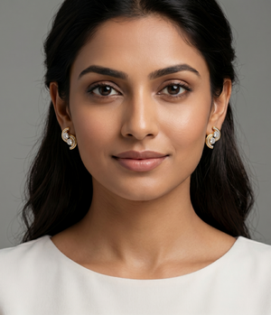 Inarra Atelier BIS-certified 2.04 ct lab-created diamond solitaire drop earrings for women
