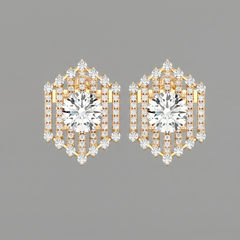 Round Cage Studs
