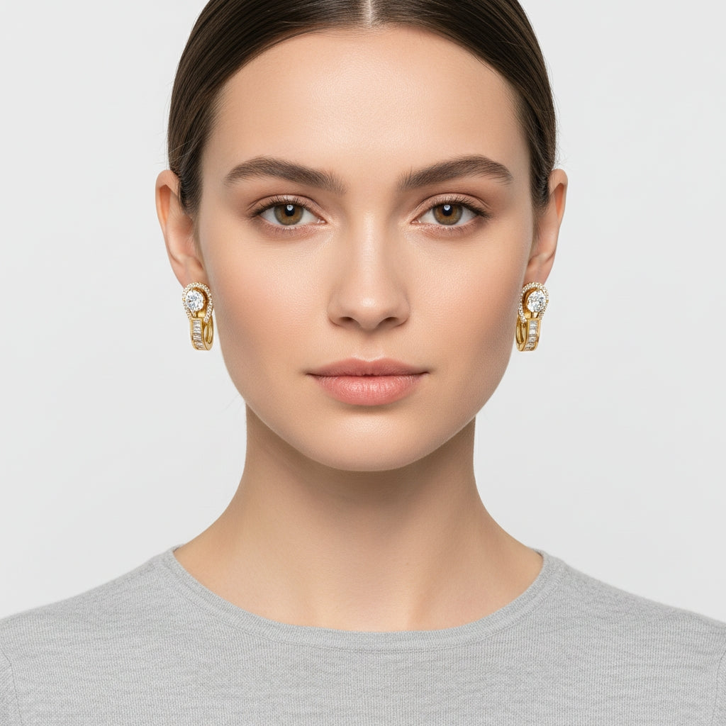 Horizon Hoop Earrings