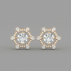 Jewel Cell Studs
