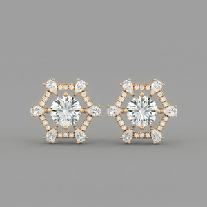Jewel Cell Studs