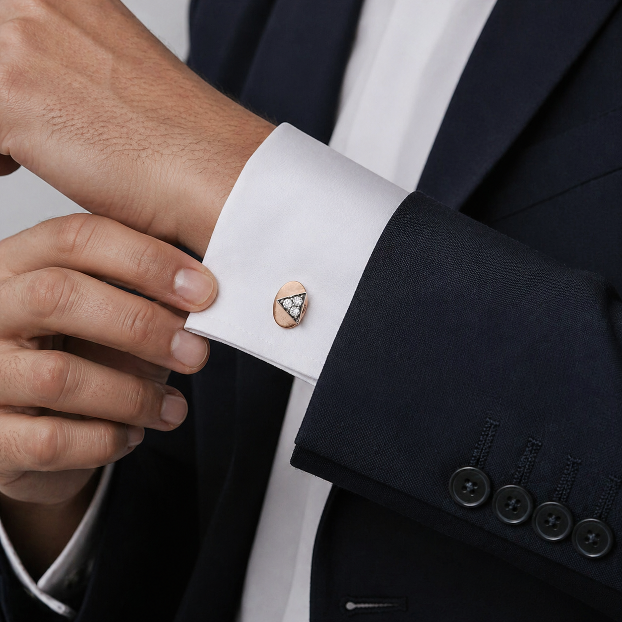 Geometric Bar Cufflinks