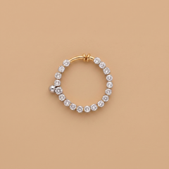 10cent Labgrown Diamond Circle Nath