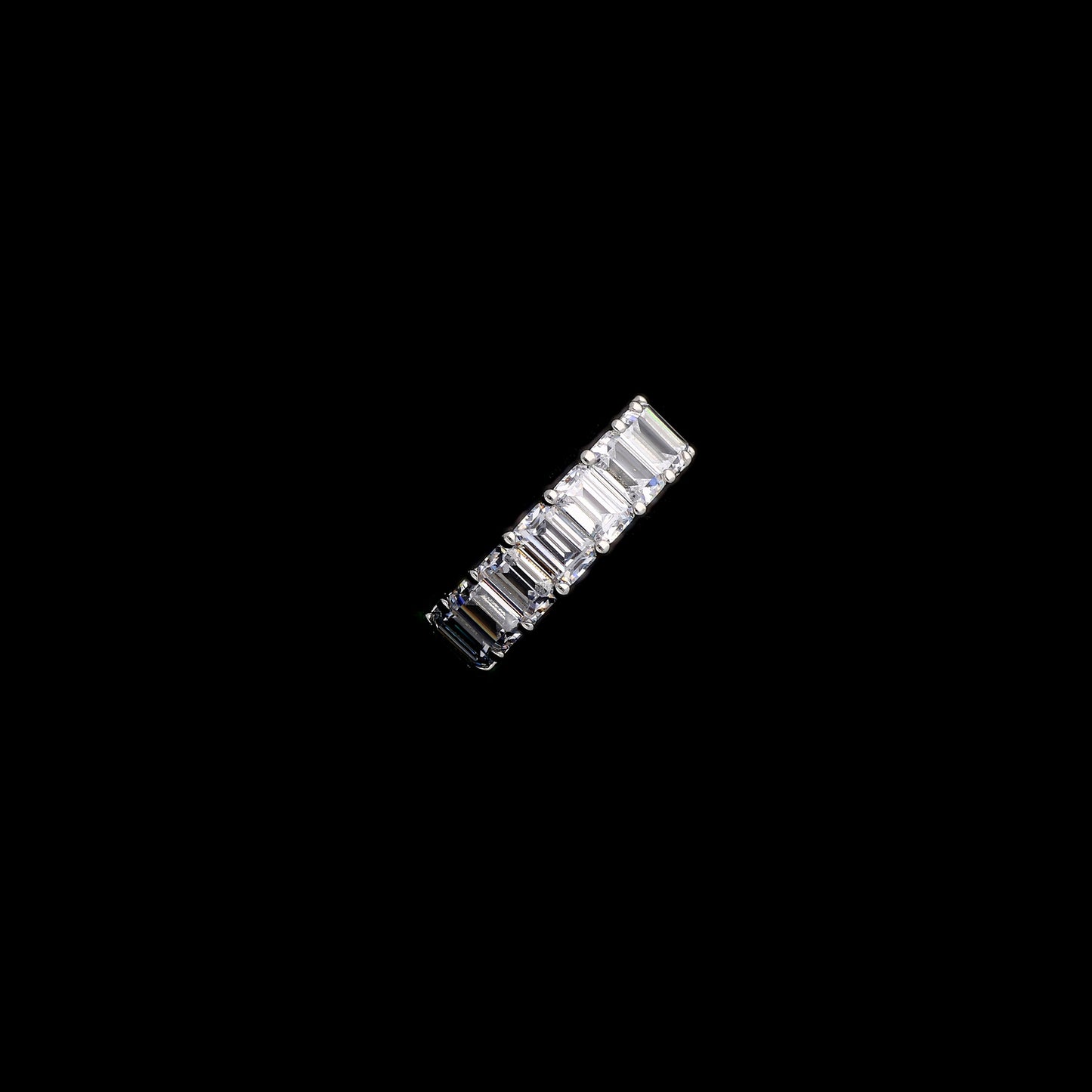 Emerald full eternity band