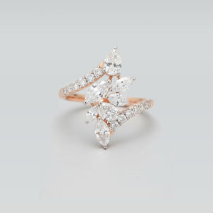 Light Cascade Ring