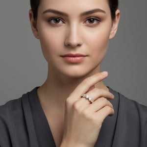 Inarra Atelier romantic heart lab-created diamond ring for women – IGI-certified
