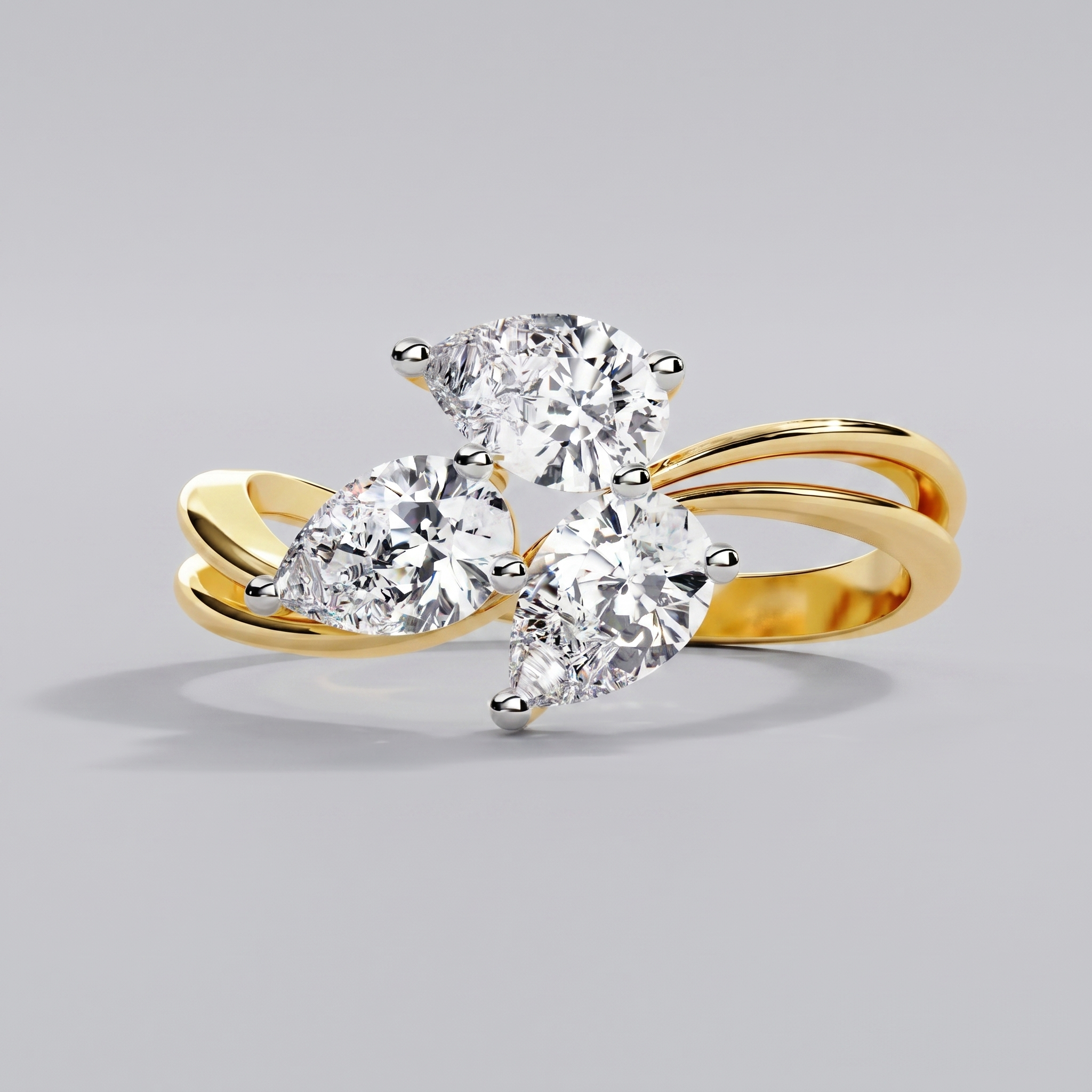 Three Leaves Ring