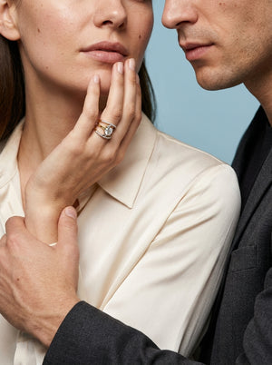Solitaire Parallel Path Ring