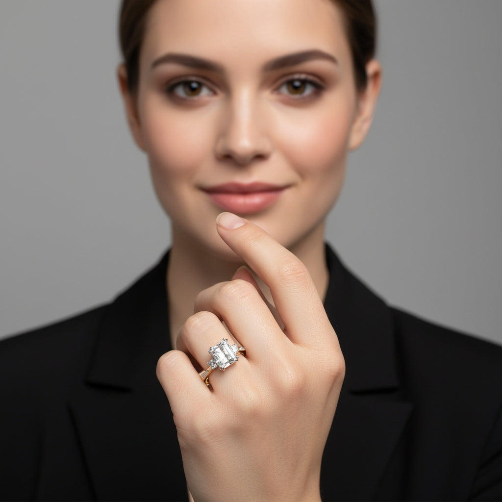 The Solitaire Recta Ring