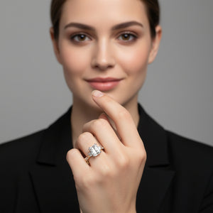 The Solitaire Recta Ring