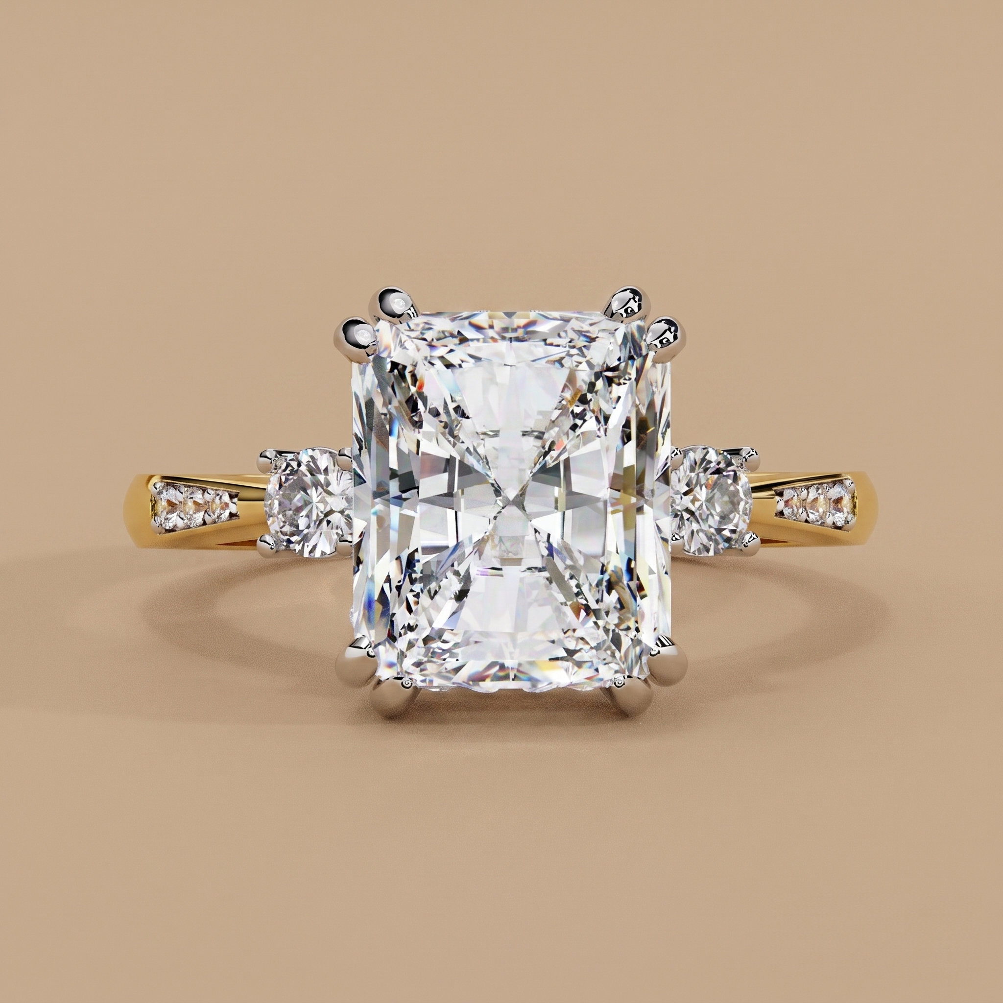 The Solitaire Recta Ring