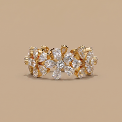 Mix-Cut Flora Ring