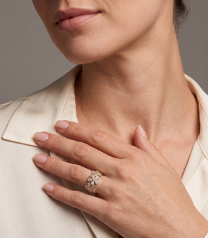 Mix-Cut Flora Ring