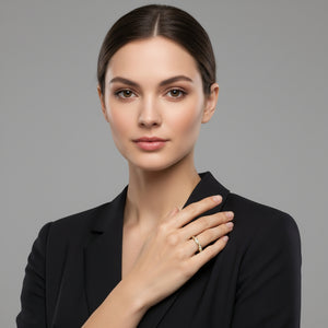 Infinity Twist Band Ring