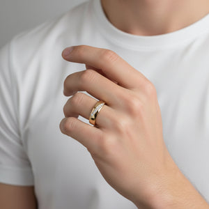 Brilliant Inlay Ring