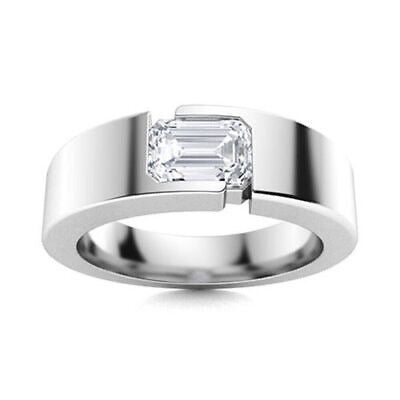 Prism Cut Solitaire Ring