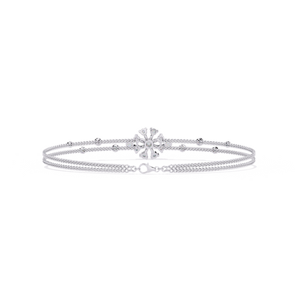lab grown diamond tennis bracelet