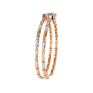 Twin Stone Diamond Bracelet