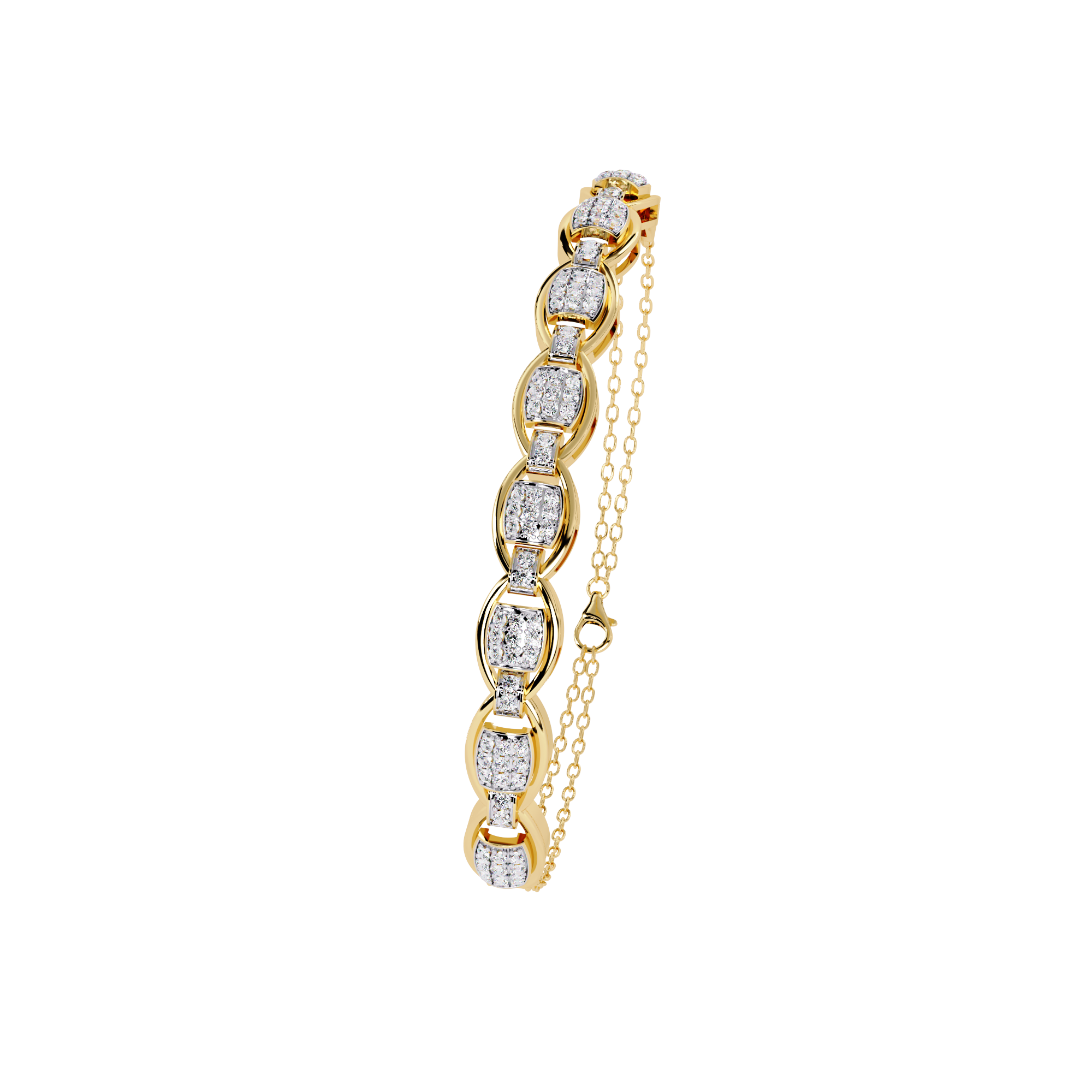 lab grown diamond tennis bracelet