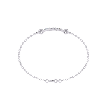 Pavé Triangle Bracelet